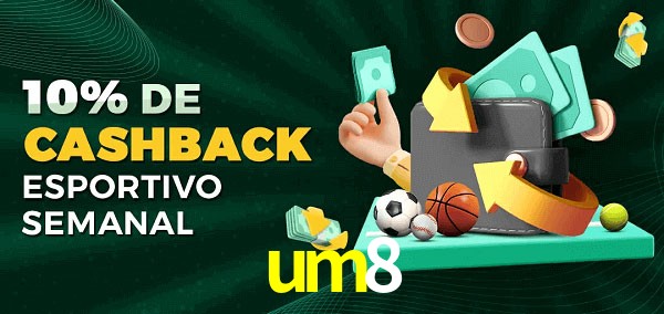 10% de bônus de cashback na um8